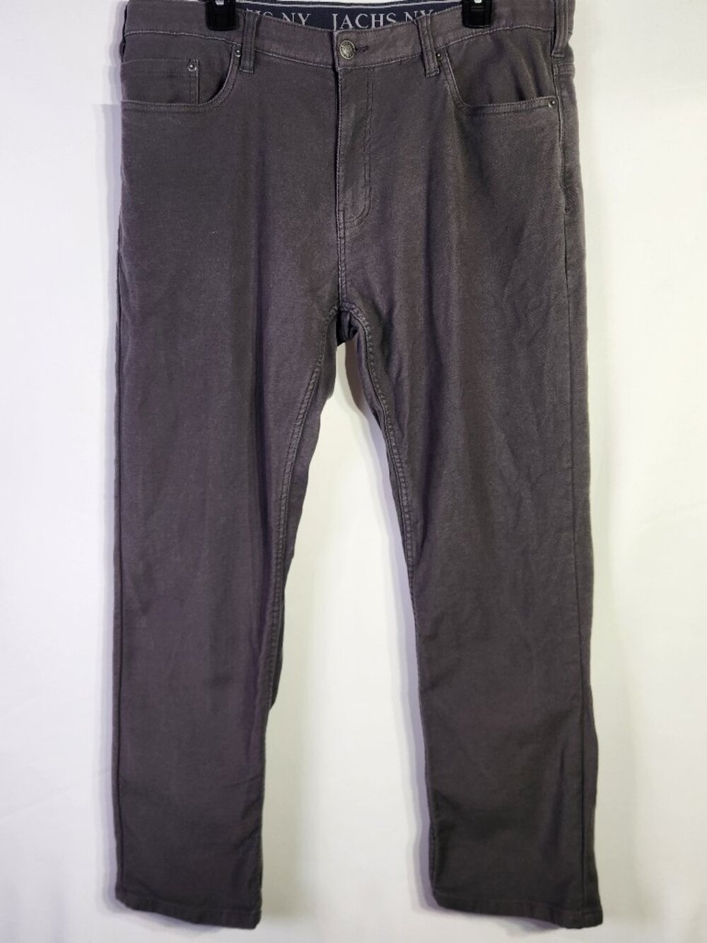 Jachs NY Men’s Gray Straight Leg Jeans – Size 38x29